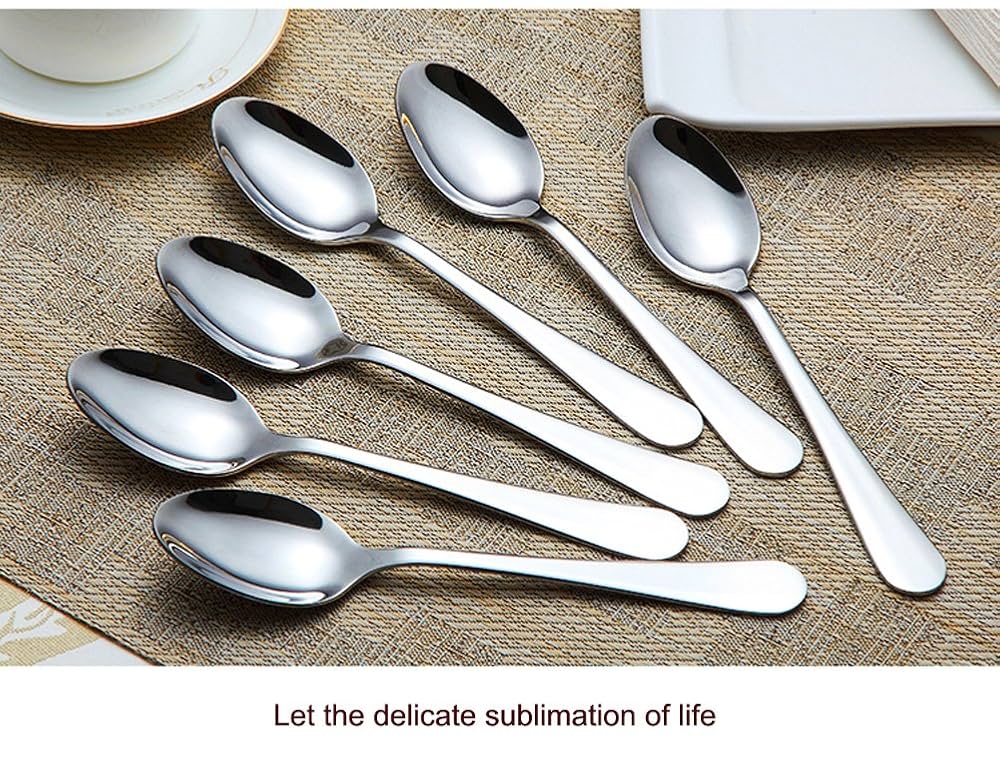 Amazon | (Dinner Spoons) - Stainless Steel Dinner Spoon (Set